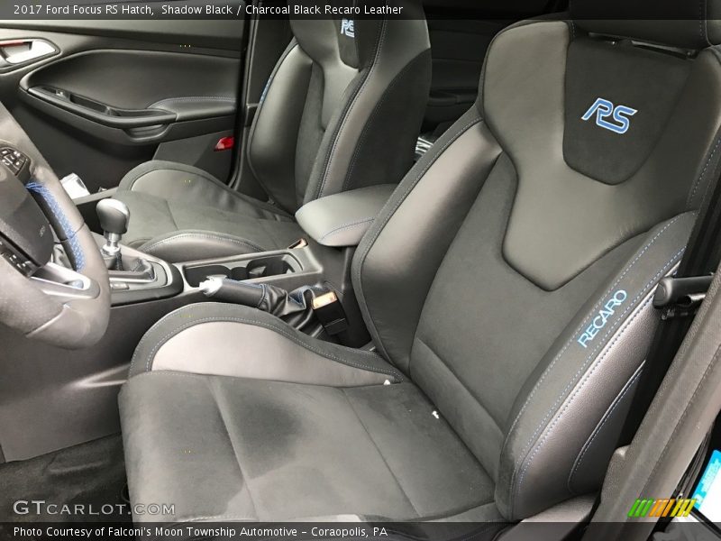 Front Seat of 2017 Focus RS Hatch