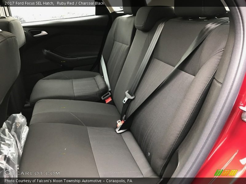 Ruby Red / Charcoal Black 2017 Ford Focus SEL Hatch