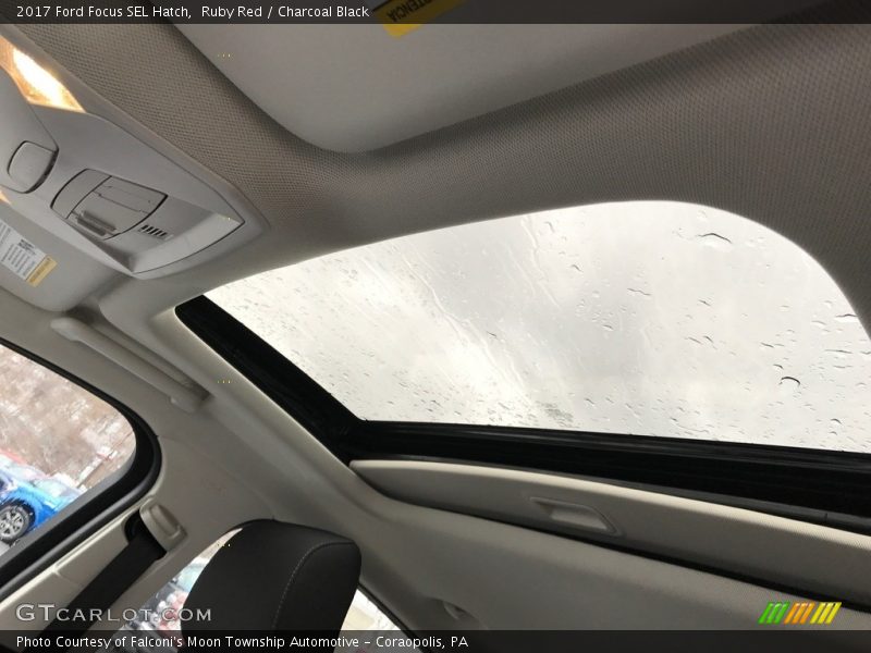 Ruby Red / Charcoal Black 2017 Ford Focus SEL Hatch