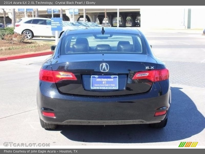 Crystal Black Pearl / Ebony 2014 Acura ILX 2.0L Technology