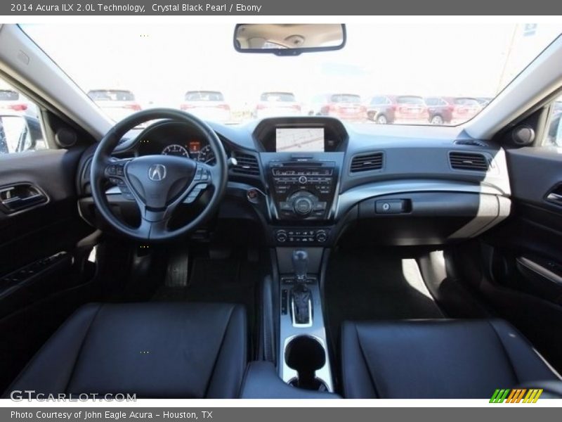 Crystal Black Pearl / Ebony 2014 Acura ILX 2.0L Technology