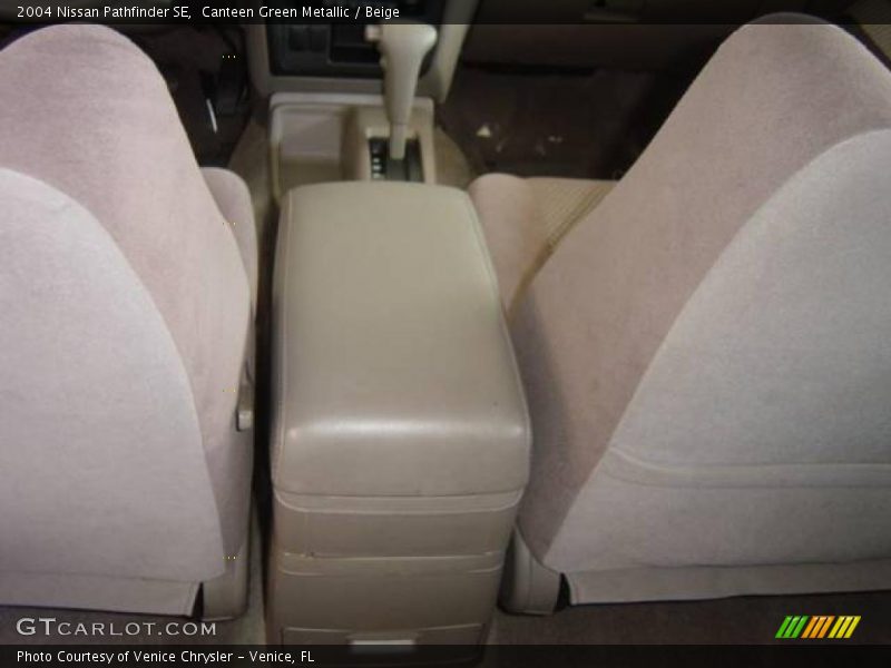 Canteen Green Metallic / Beige 2004 Nissan Pathfinder SE