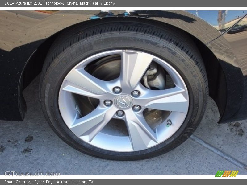 Crystal Black Pearl / Ebony 2014 Acura ILX 2.0L Technology