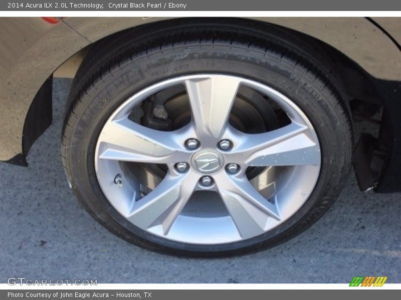 Crystal Black Pearl / Ebony 2014 Acura ILX 2.0L Technology