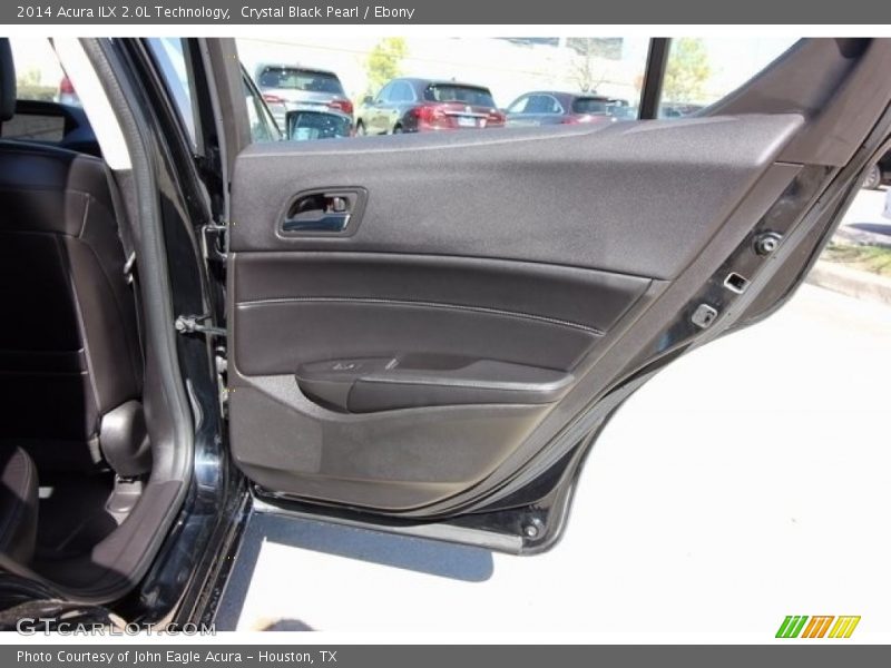 Crystal Black Pearl / Ebony 2014 Acura ILX 2.0L Technology