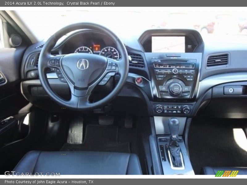Crystal Black Pearl / Ebony 2014 Acura ILX 2.0L Technology