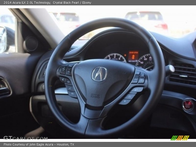 Crystal Black Pearl / Ebony 2014 Acura ILX 2.0L Technology