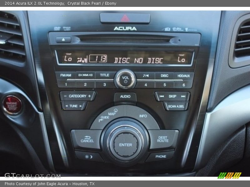 Crystal Black Pearl / Ebony 2014 Acura ILX 2.0L Technology