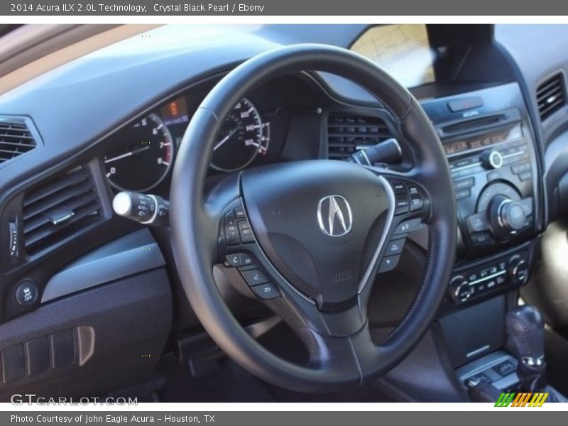 Crystal Black Pearl / Ebony 2014 Acura ILX 2.0L Technology