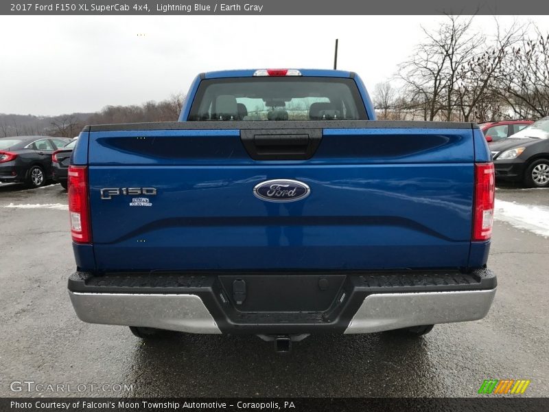 Lightning Blue / Earth Gray 2017 Ford F150 XL SuperCab 4x4