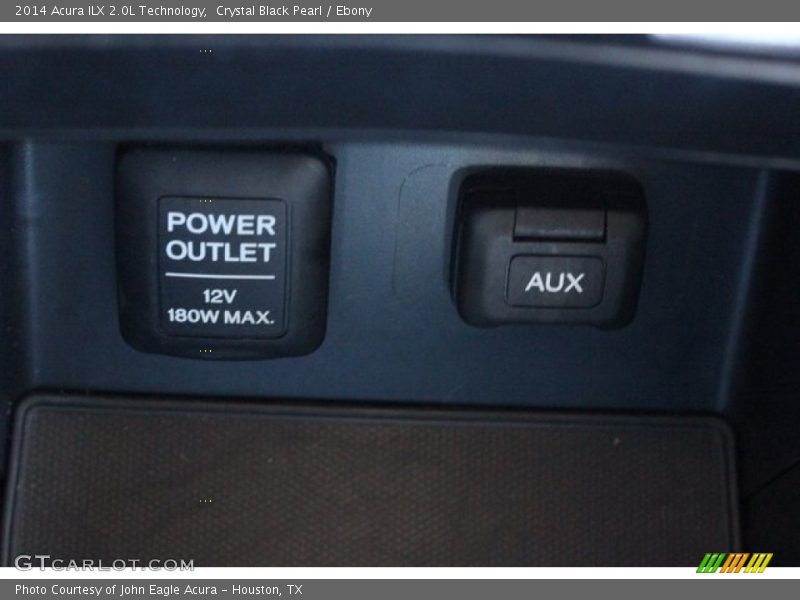 Crystal Black Pearl / Ebony 2014 Acura ILX 2.0L Technology