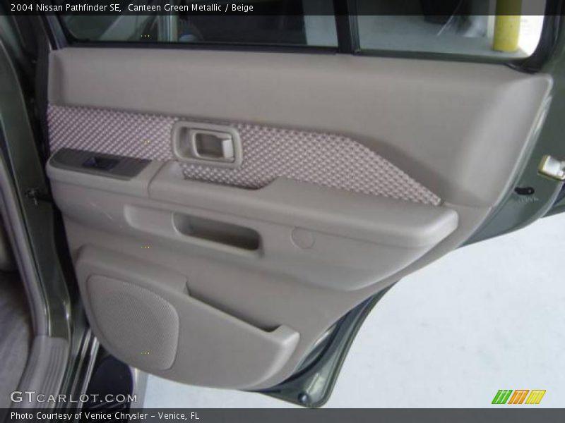 Canteen Green Metallic / Beige 2004 Nissan Pathfinder SE