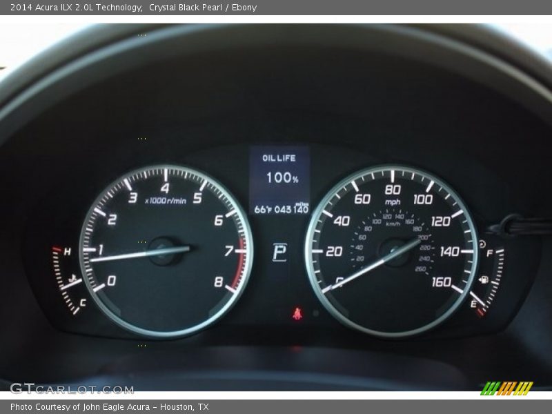 Crystal Black Pearl / Ebony 2014 Acura ILX 2.0L Technology