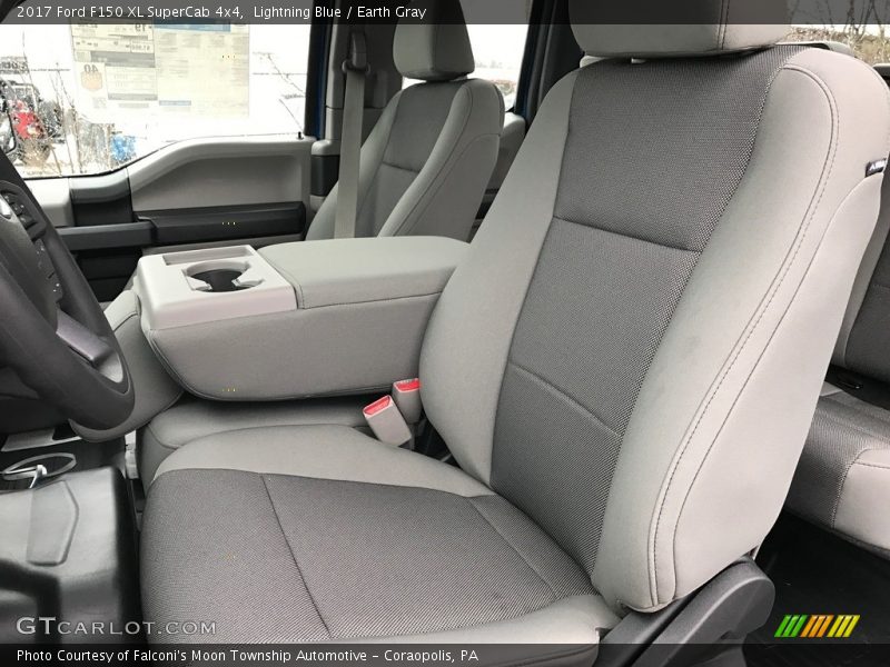 Front Seat of 2017 F150 XL SuperCab 4x4