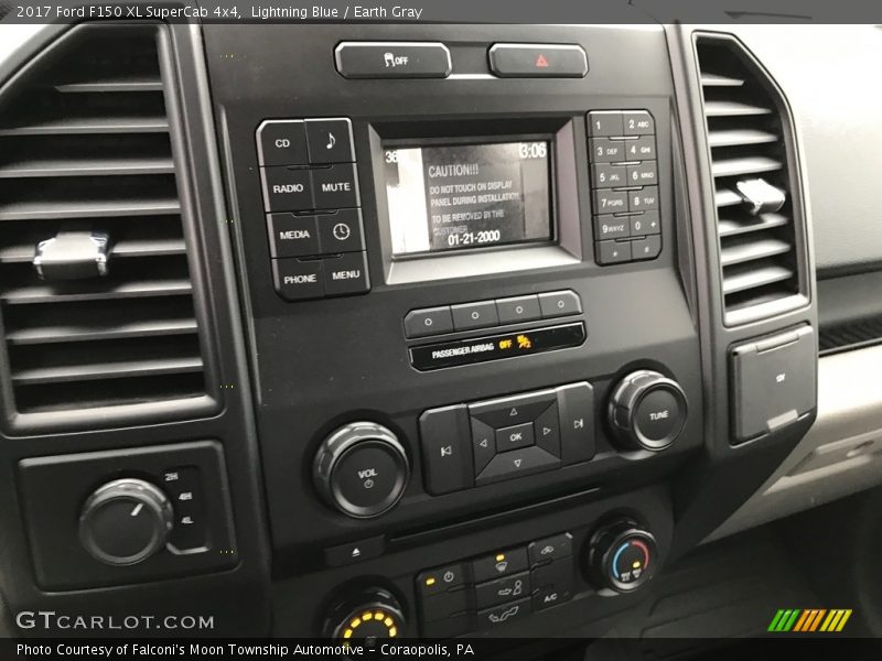 Controls of 2017 F150 XL SuperCab 4x4