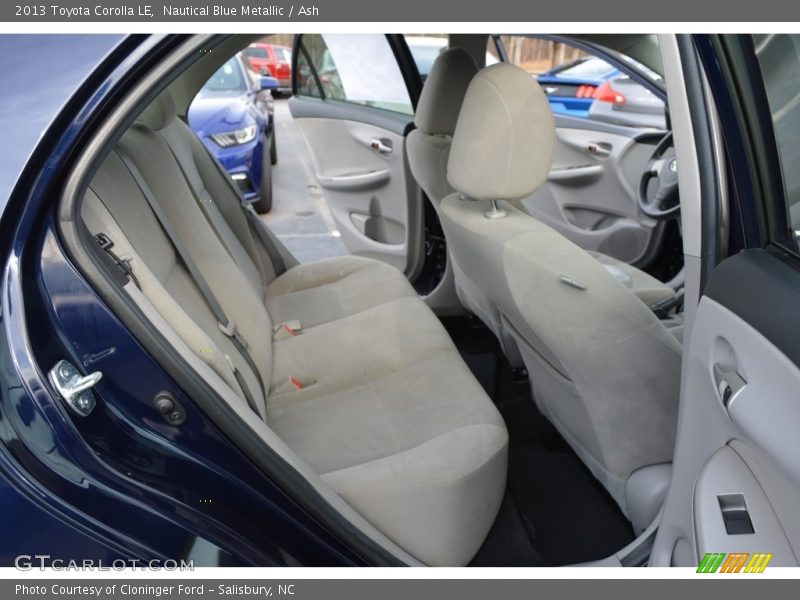 Nautical Blue Metallic / Ash 2013 Toyota Corolla LE