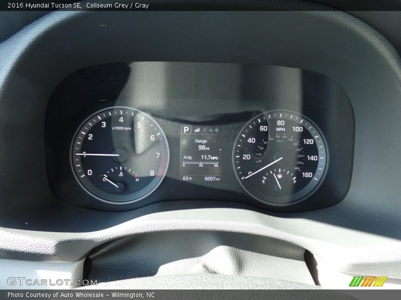 Coliseum Grey / Gray 2016 Hyundai Tucson SE