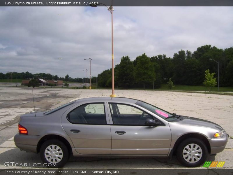 Bright Platinum Metallic / Agate 1998 Plymouth Breeze