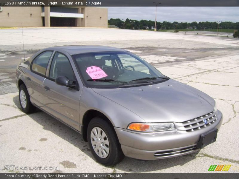 Bright Platinum Metallic / Agate 1998 Plymouth Breeze
