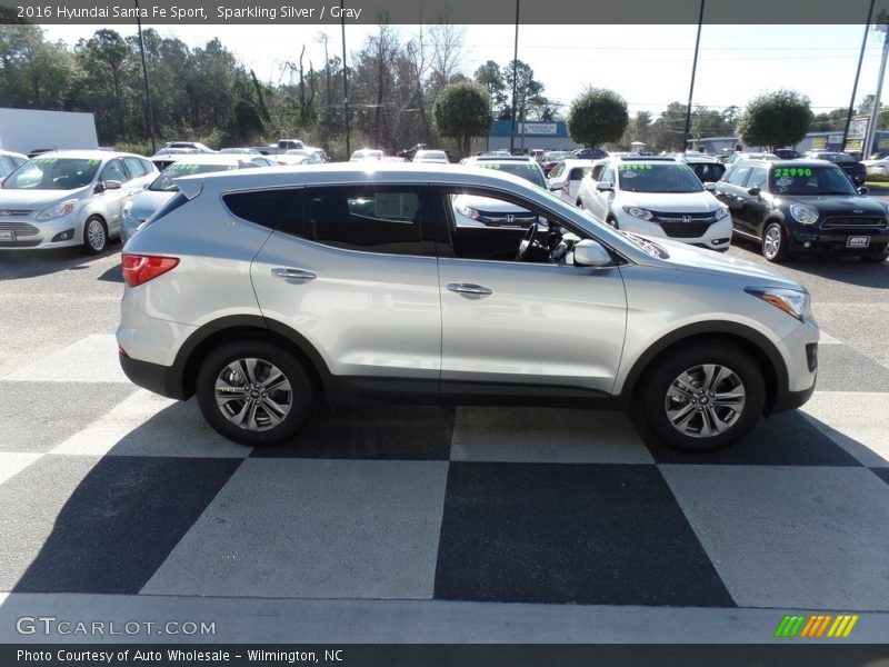 Sparkling Silver / Gray 2016 Hyundai Santa Fe Sport