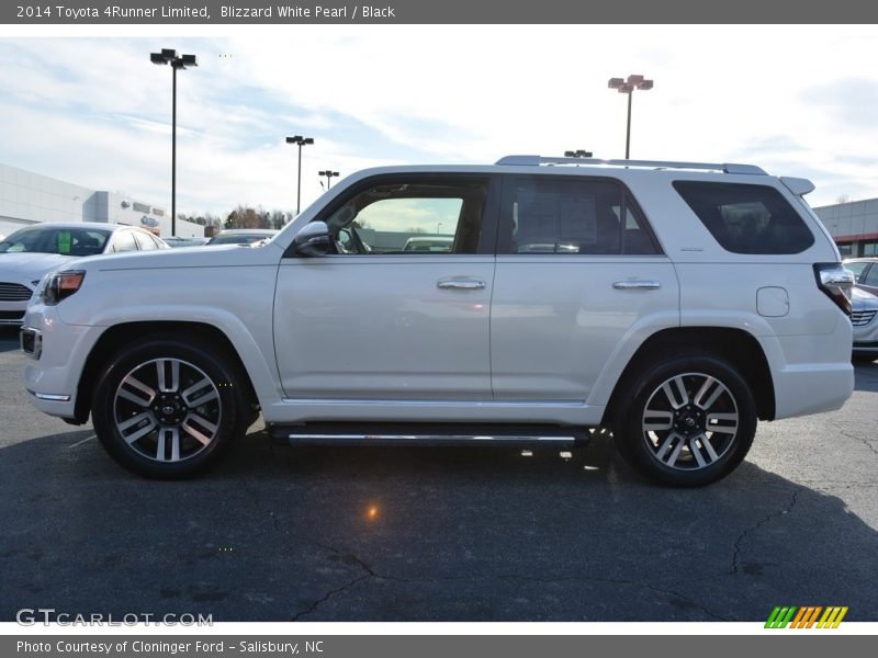 Blizzard White Pearl / Black 2014 Toyota 4Runner Limited
