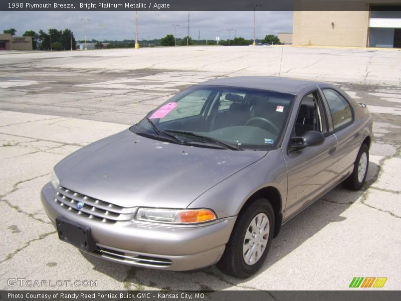 Bright Platinum Metallic / Agate 1998 Plymouth Breeze
