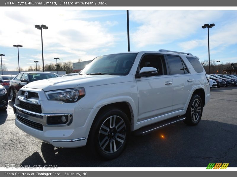 Blizzard White Pearl / Black 2014 Toyota 4Runner Limited