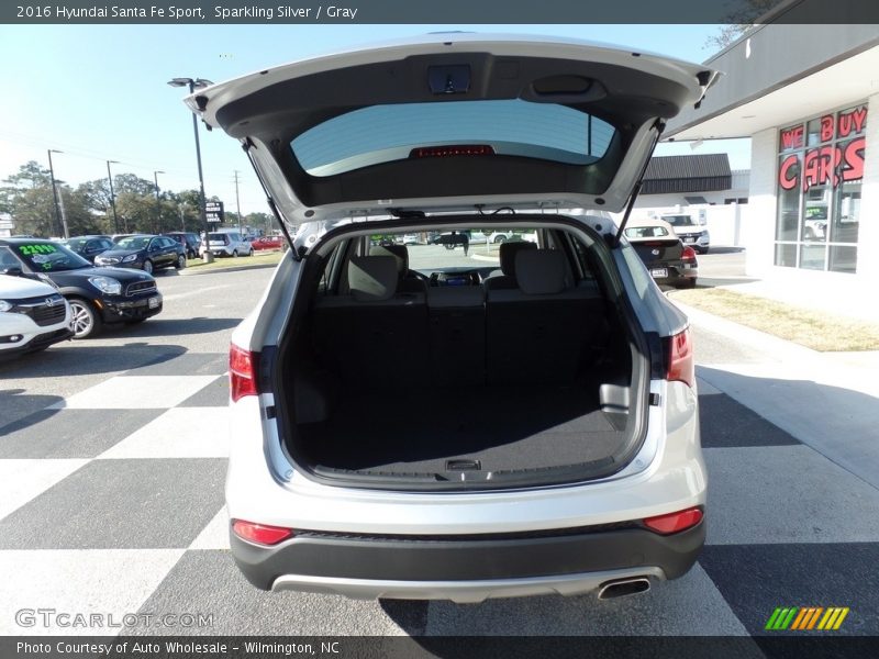 Sparkling Silver / Gray 2016 Hyundai Santa Fe Sport