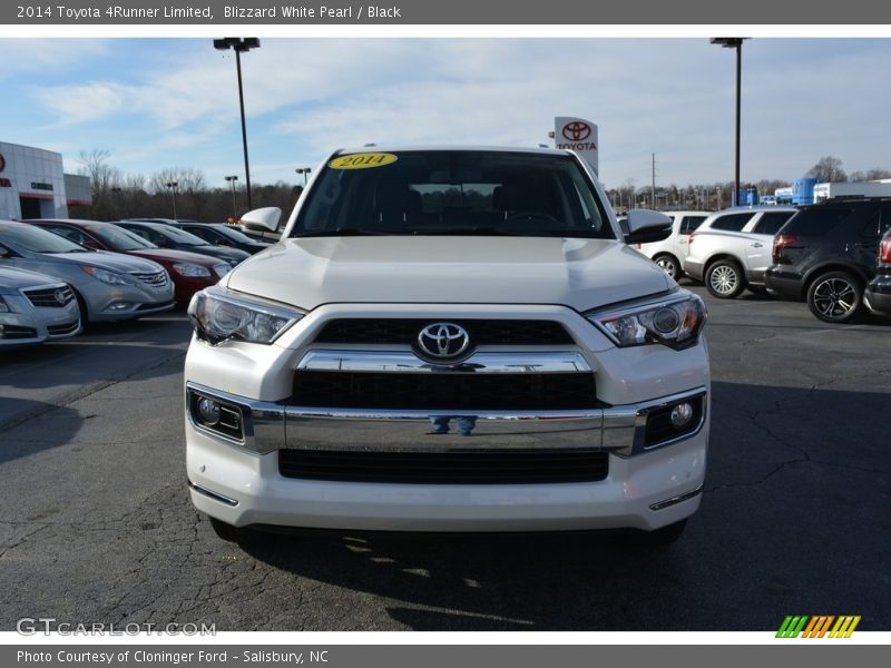 Blizzard White Pearl / Black 2014 Toyota 4Runner Limited