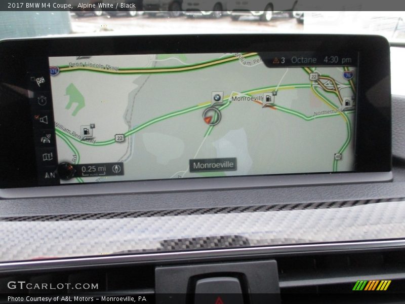 Navigation of 2017 M4 Coupe