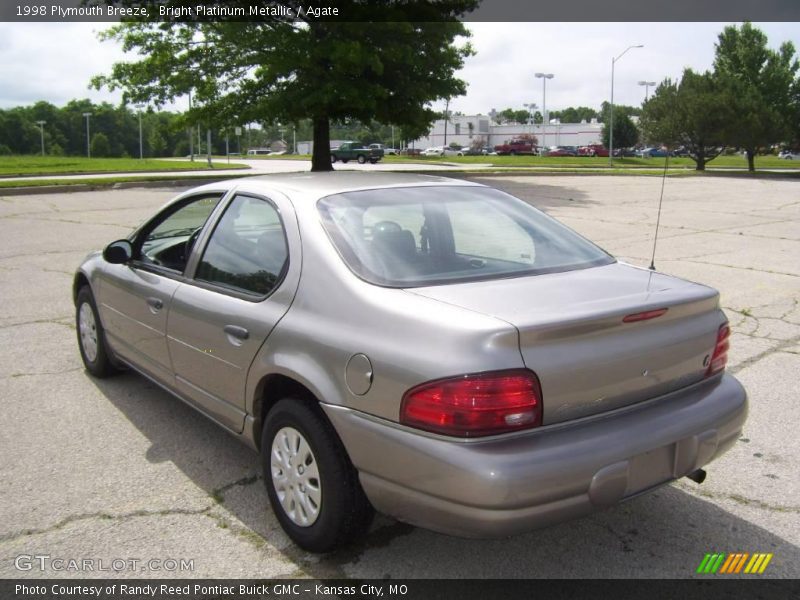 Bright Platinum Metallic / Agate 1998 Plymouth Breeze