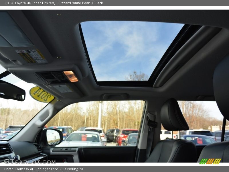 Blizzard White Pearl / Black 2014 Toyota 4Runner Limited