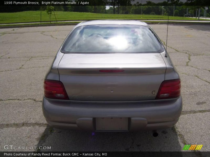 Bright Platinum Metallic / Agate 1998 Plymouth Breeze