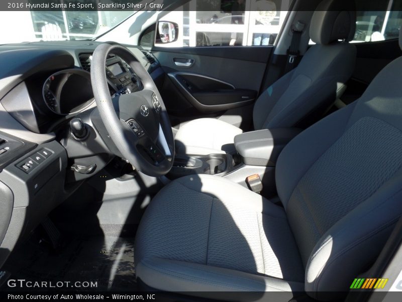 Sparkling Silver / Gray 2016 Hyundai Santa Fe Sport