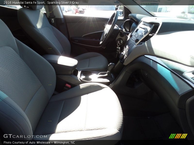 Sparkling Silver / Gray 2016 Hyundai Santa Fe Sport