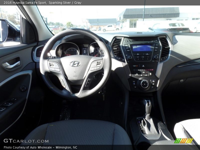 Sparkling Silver / Gray 2016 Hyundai Santa Fe Sport