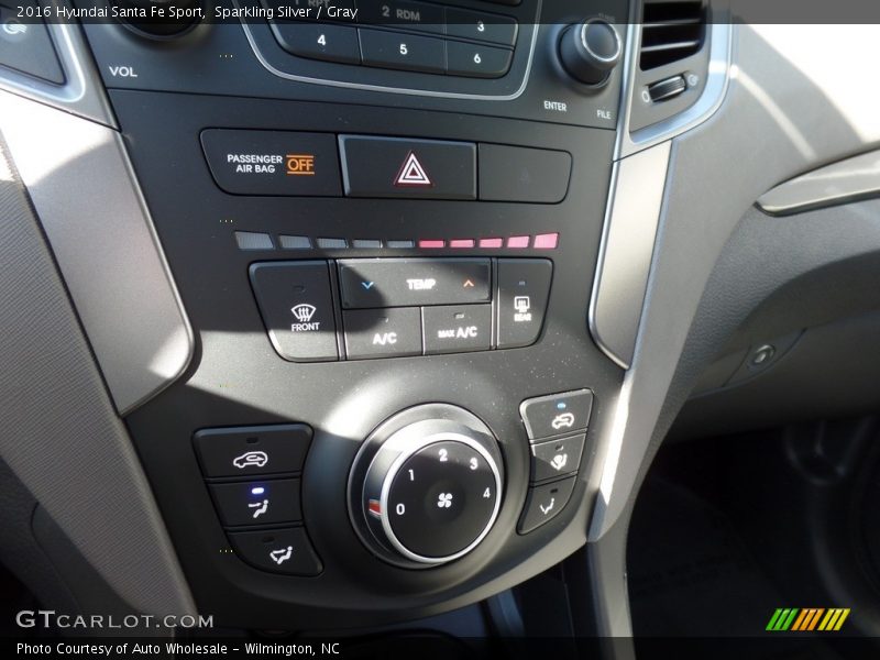 Sparkling Silver / Gray 2016 Hyundai Santa Fe Sport