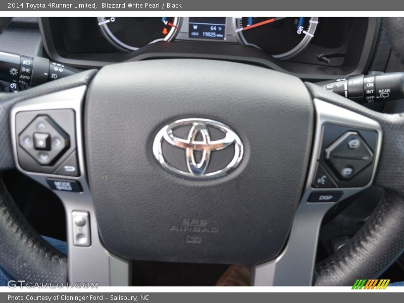 Blizzard White Pearl / Black 2014 Toyota 4Runner Limited