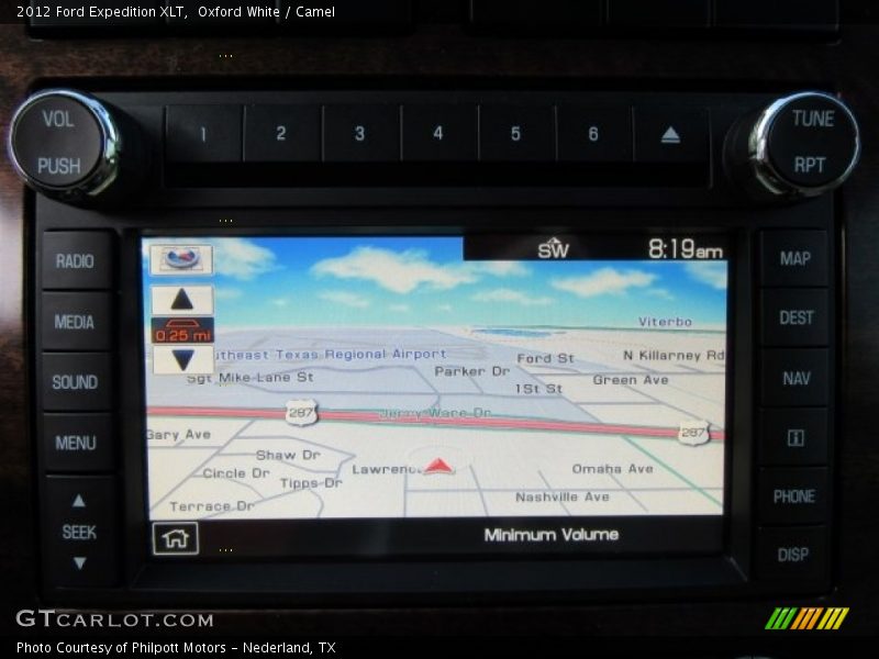 Oxford White / Camel 2012 Ford Expedition XLT