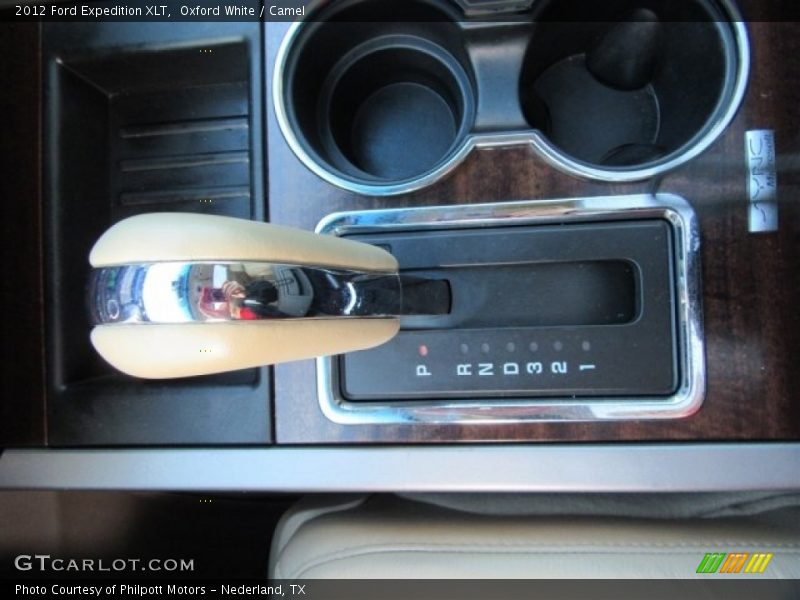 Oxford White / Camel 2012 Ford Expedition XLT