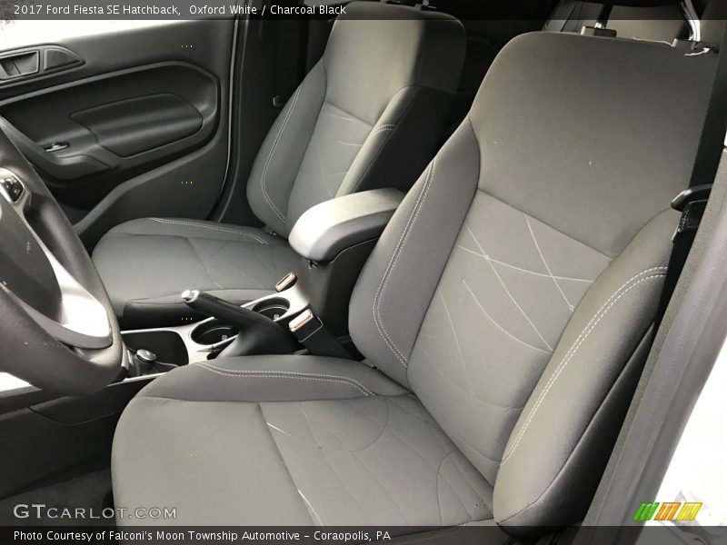 Front Seat of 2017 Fiesta SE Hatchback