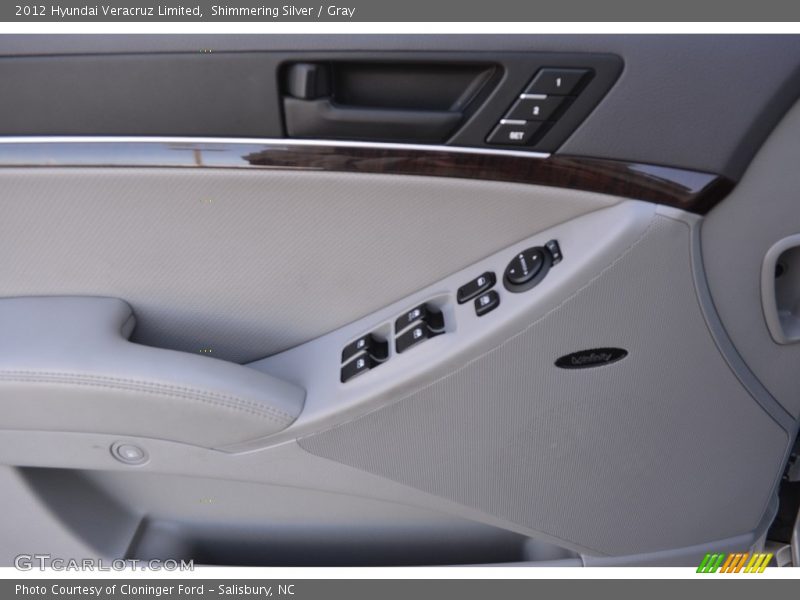 Shimmering Silver / Gray 2012 Hyundai Veracruz Limited