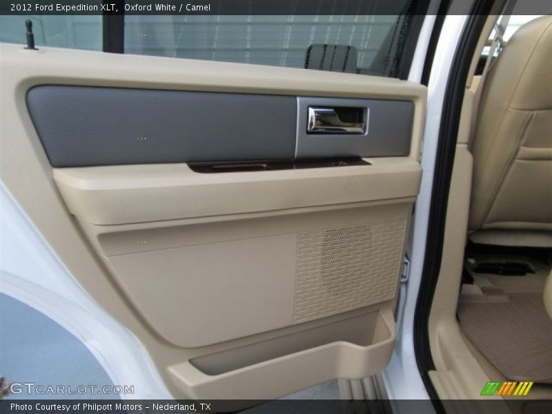 Oxford White / Camel 2012 Ford Expedition XLT