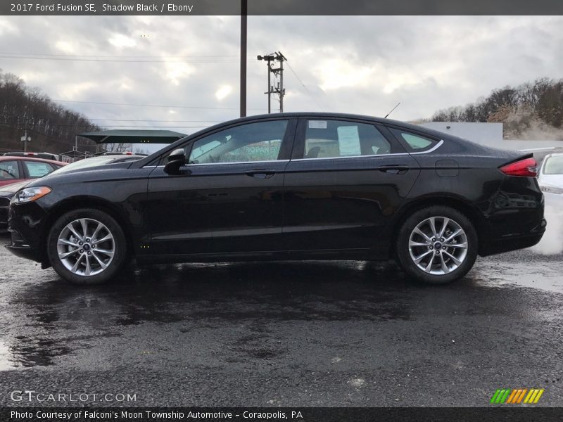 Shadow Black / Ebony 2017 Ford Fusion SE