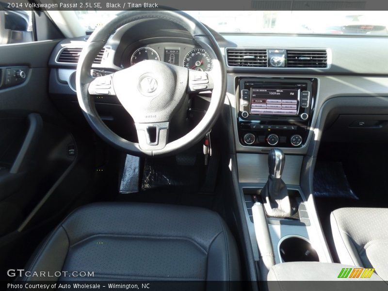 Black / Titan Black 2014 Volkswagen Passat 2.5L SE