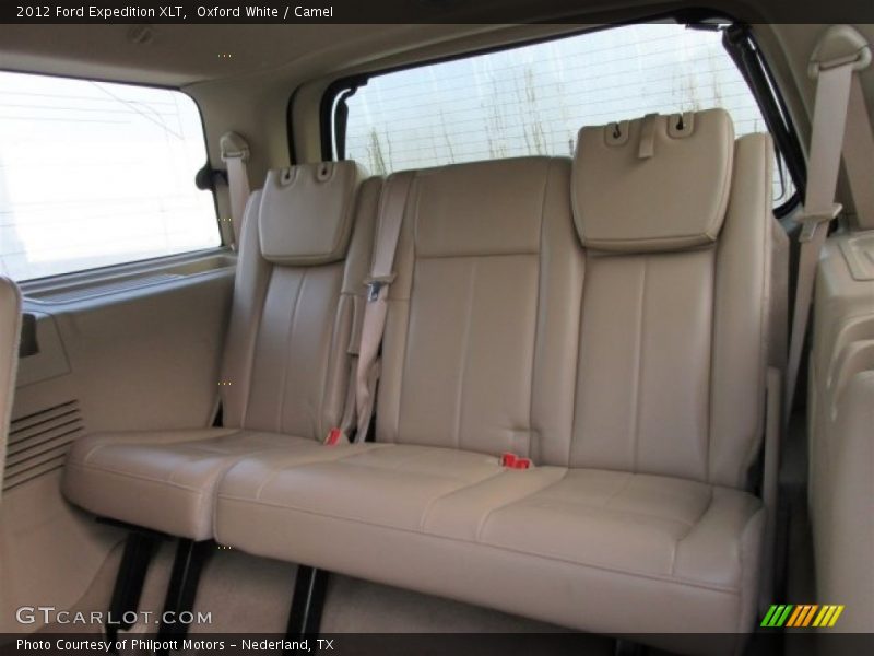 Oxford White / Camel 2012 Ford Expedition XLT