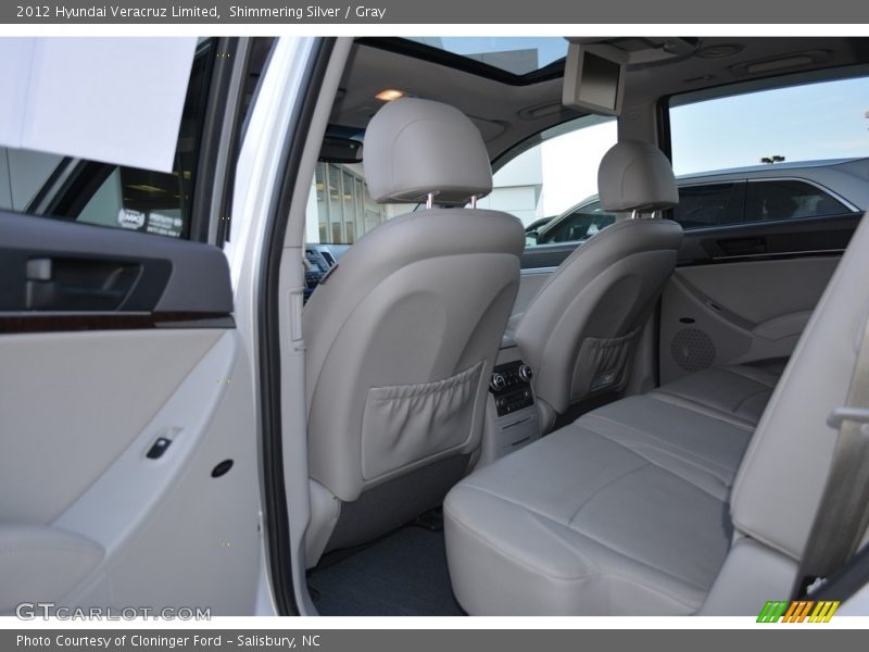 Shimmering Silver / Gray 2012 Hyundai Veracruz Limited