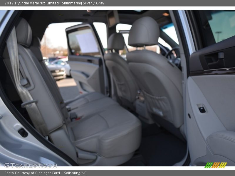 Shimmering Silver / Gray 2012 Hyundai Veracruz Limited
