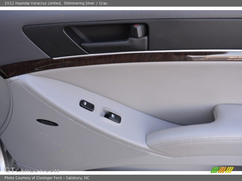 Shimmering Silver / Gray 2012 Hyundai Veracruz Limited