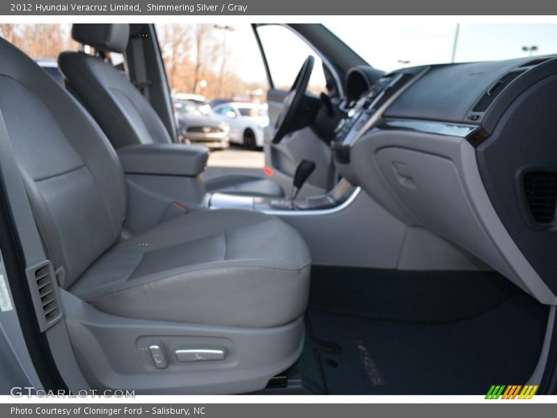 Shimmering Silver / Gray 2012 Hyundai Veracruz Limited